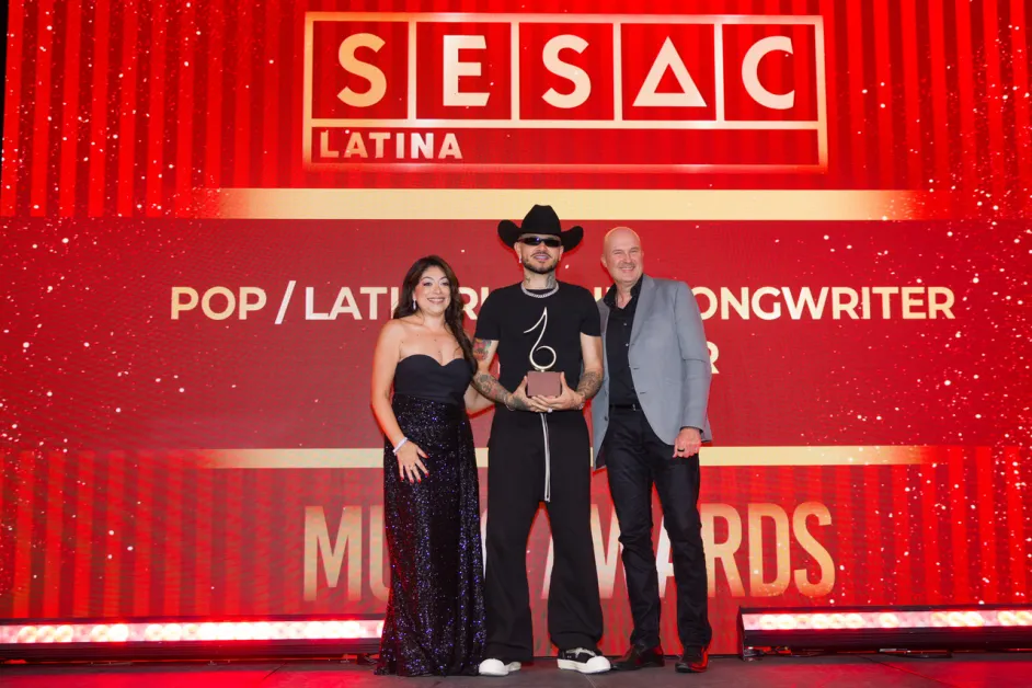 Kapo, Edén Muñoz y Sony Music Publishing brillan en los SESAC Latina Music Awards 2026